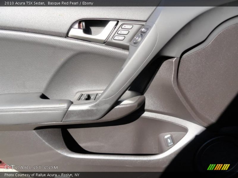 Basque Red Pearl / Ebony 2010 Acura TSX Sedan