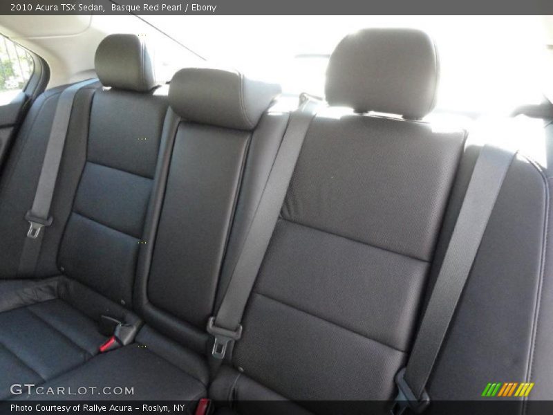 Basque Red Pearl / Ebony 2010 Acura TSX Sedan