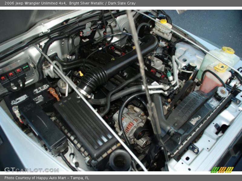 Bright Silver Metallic / Dark Slate Gray 2006 Jeep Wrangler Unlimited 4x4