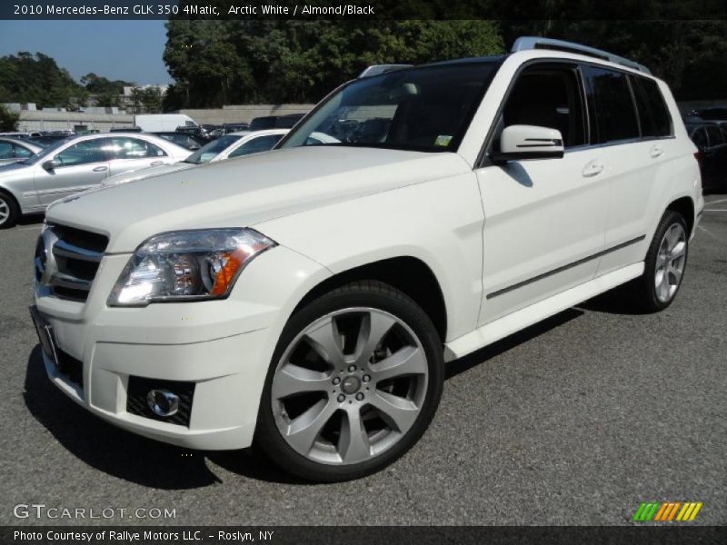 Arctic White / Almond/Black 2010 Mercedes-Benz GLK 350 4Matic