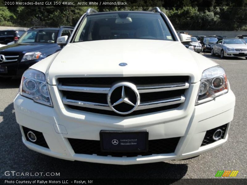 Arctic White / Almond/Black 2010 Mercedes-Benz GLK 350 4Matic