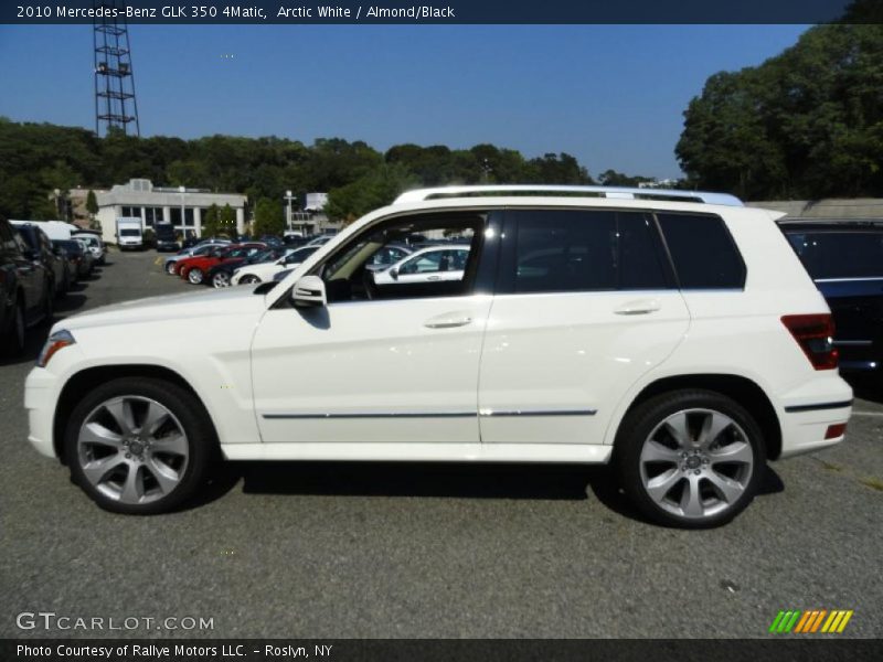 Arctic White / Almond/Black 2010 Mercedes-Benz GLK 350 4Matic