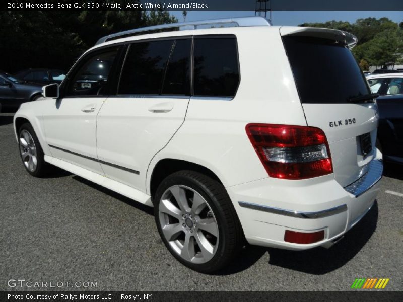 Arctic White / Almond/Black 2010 Mercedes-Benz GLK 350 4Matic