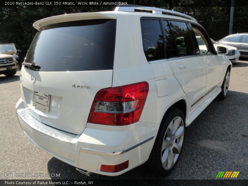 Arctic White / Almond/Black 2010 Mercedes-Benz GLK 350 4Matic
