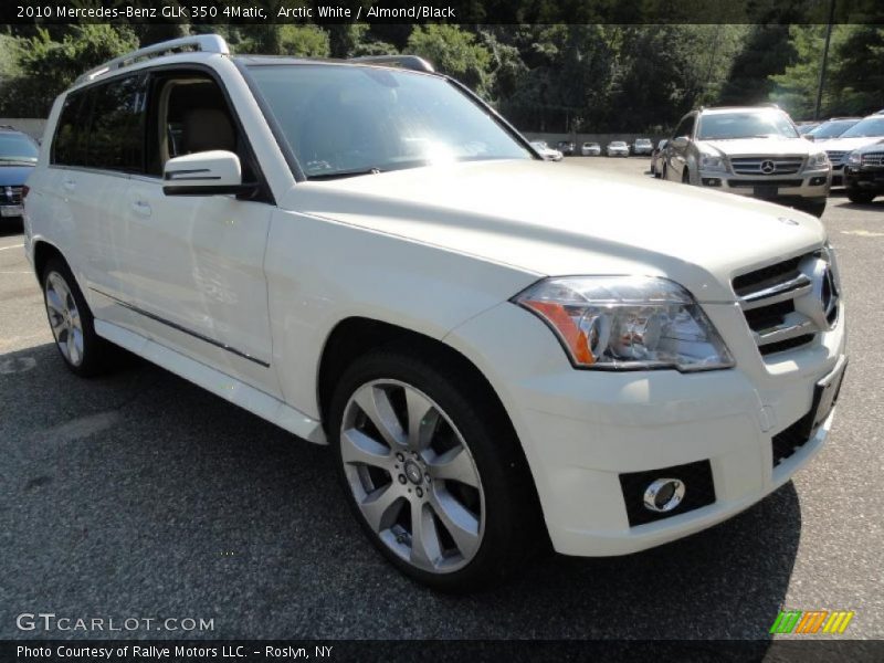 Arctic White / Almond/Black 2010 Mercedes-Benz GLK 350 4Matic