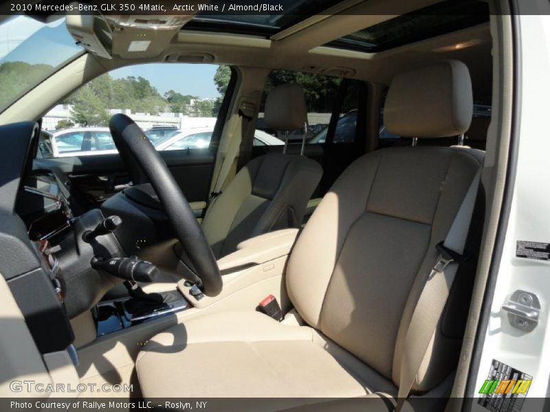 Arctic White / Almond/Black 2010 Mercedes-Benz GLK 350 4Matic