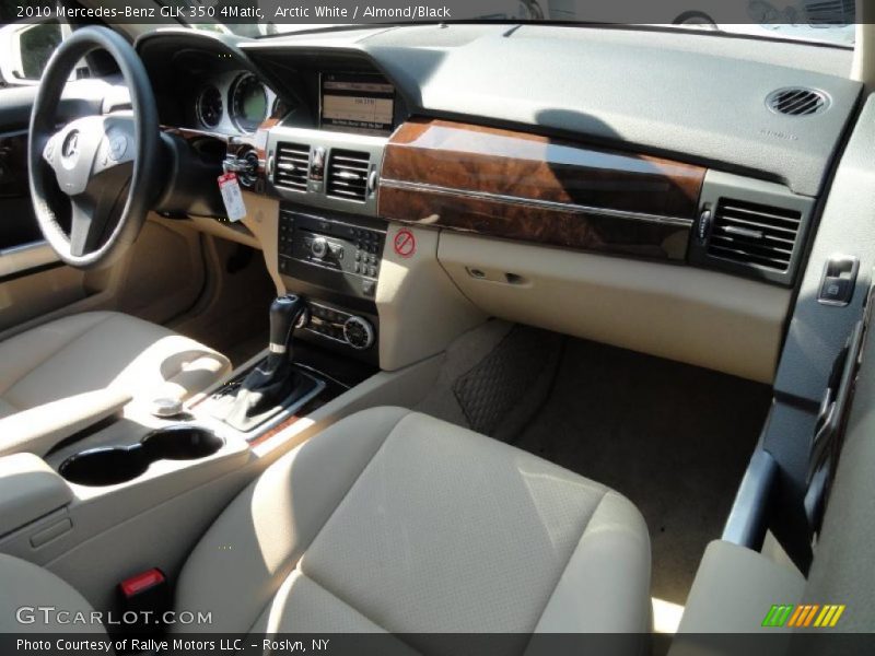 Arctic White / Almond/Black 2010 Mercedes-Benz GLK 350 4Matic