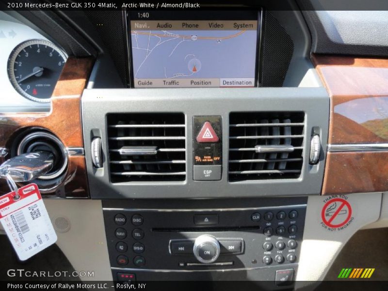 Arctic White / Almond/Black 2010 Mercedes-Benz GLK 350 4Matic