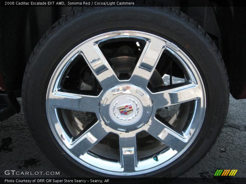 Sonoma Red / Cocoa/Light Cashmere 2008 Cadillac Escalade EXT AWD