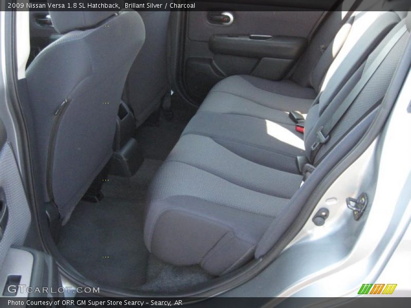 Brillant Silver / Charcoal 2009 Nissan Versa 1.8 SL Hatchback