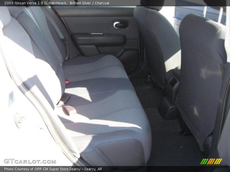 Brillant Silver / Charcoal 2009 Nissan Versa 1.8 SL Hatchback