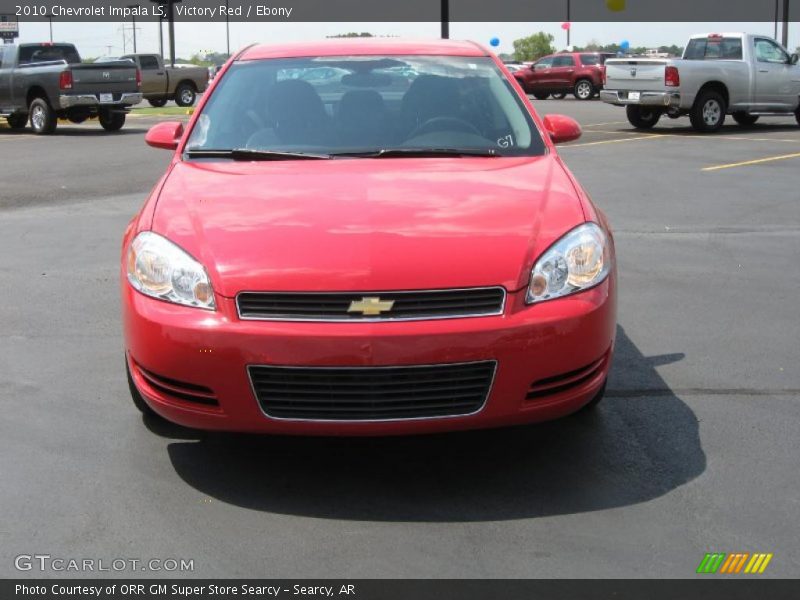 Victory Red / Ebony 2010 Chevrolet Impala LS