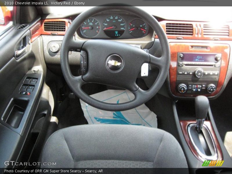 Victory Red / Ebony 2010 Chevrolet Impala LS