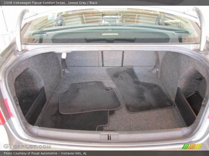 United Gray / Black 2008 Volkswagen Passat Komfort Sedan