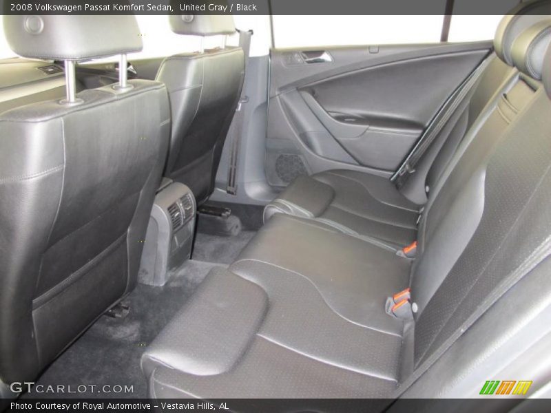 United Gray / Black 2008 Volkswagen Passat Komfort Sedan