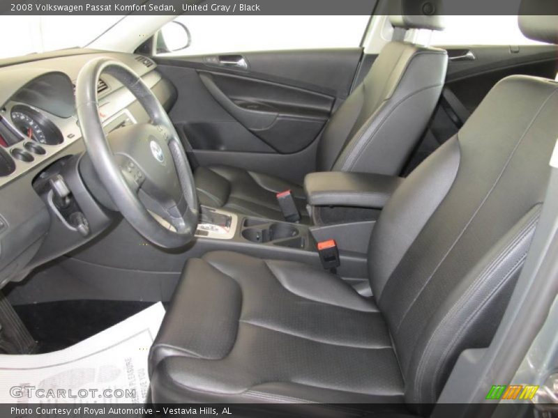 United Gray / Black 2008 Volkswagen Passat Komfort Sedan