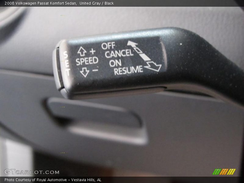 United Gray / Black 2008 Volkswagen Passat Komfort Sedan