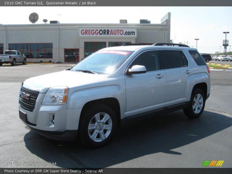 Quicksilver Metallic / Jet Black 2010 GMC Terrain SLE