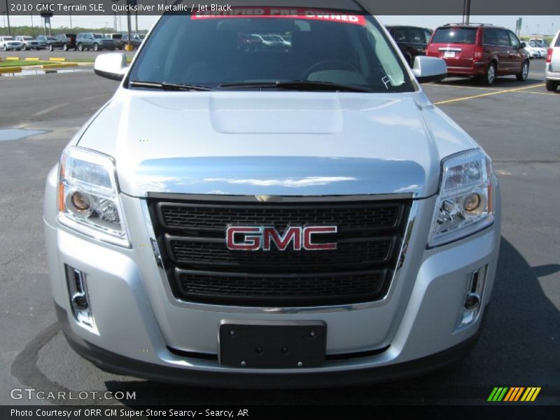 Quicksilver Metallic / Jet Black 2010 GMC Terrain SLE