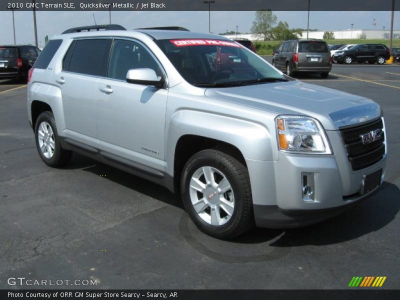 Quicksilver Metallic / Jet Black 2010 GMC Terrain SLE