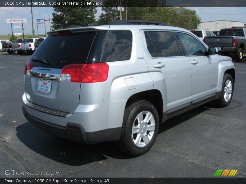 Quicksilver Metallic / Jet Black 2010 GMC Terrain SLE