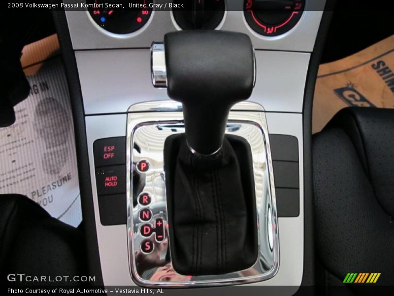 United Gray / Black 2008 Volkswagen Passat Komfort Sedan