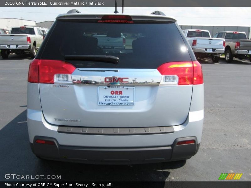 Quicksilver Metallic / Jet Black 2010 GMC Terrain SLE