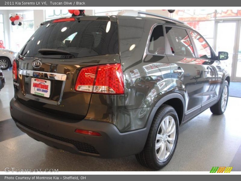 Tuscan Olive / Black 2011 Kia Sorento LX V6