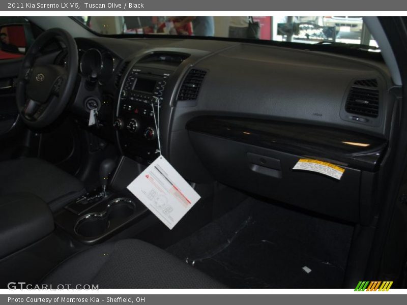 Tuscan Olive / Black 2011 Kia Sorento LX V6