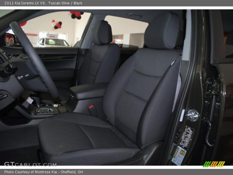 Tuscan Olive / Black 2011 Kia Sorento LX V6