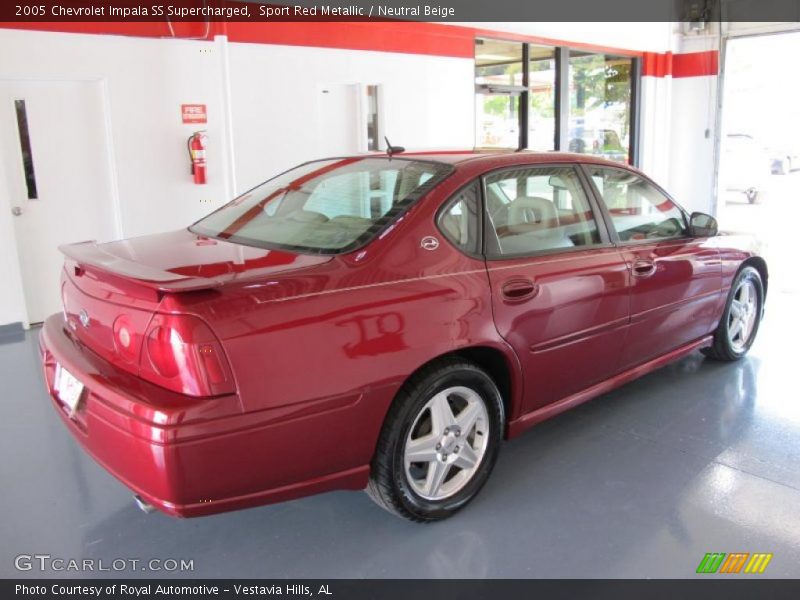 Sport Red Metallic / Neutral Beige 2005 Chevrolet Impala SS Supercharged