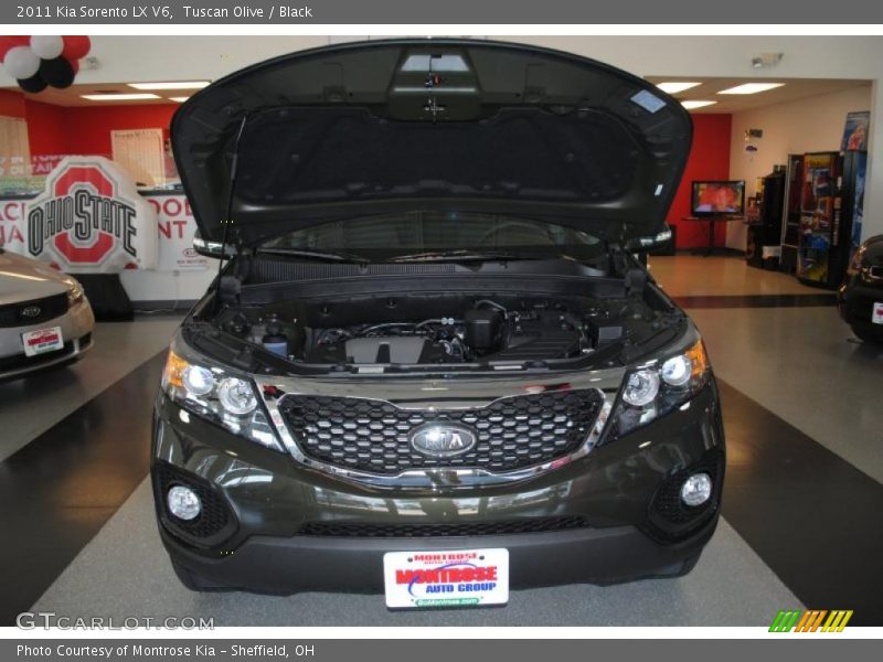 Tuscan Olive / Black 2011 Kia Sorento LX V6