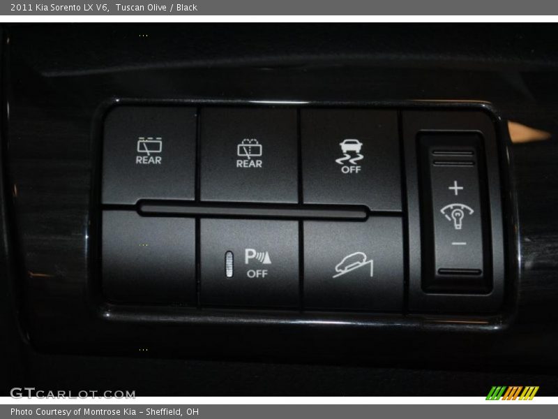 Tuscan Olive / Black 2011 Kia Sorento LX V6