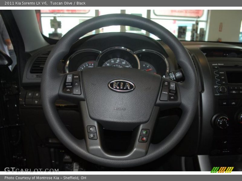 Tuscan Olive / Black 2011 Kia Sorento LX V6