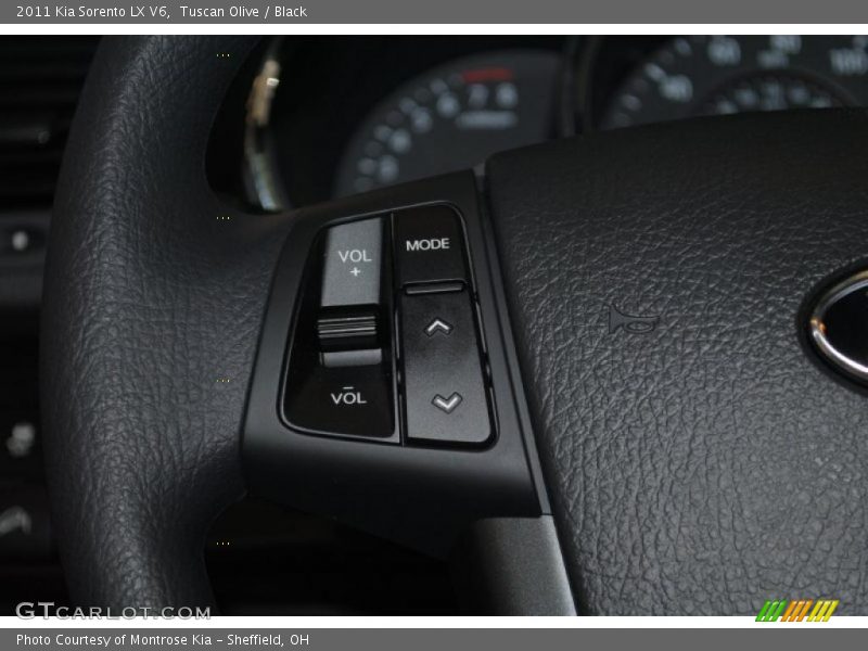 Tuscan Olive / Black 2011 Kia Sorento LX V6