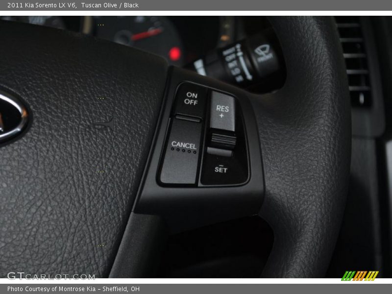 Tuscan Olive / Black 2011 Kia Sorento LX V6