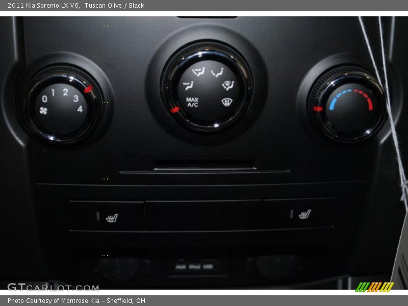 Tuscan Olive / Black 2011 Kia Sorento LX V6