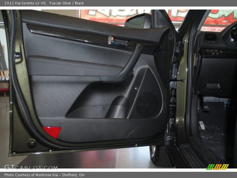 Tuscan Olive / Black 2011 Kia Sorento LX V6