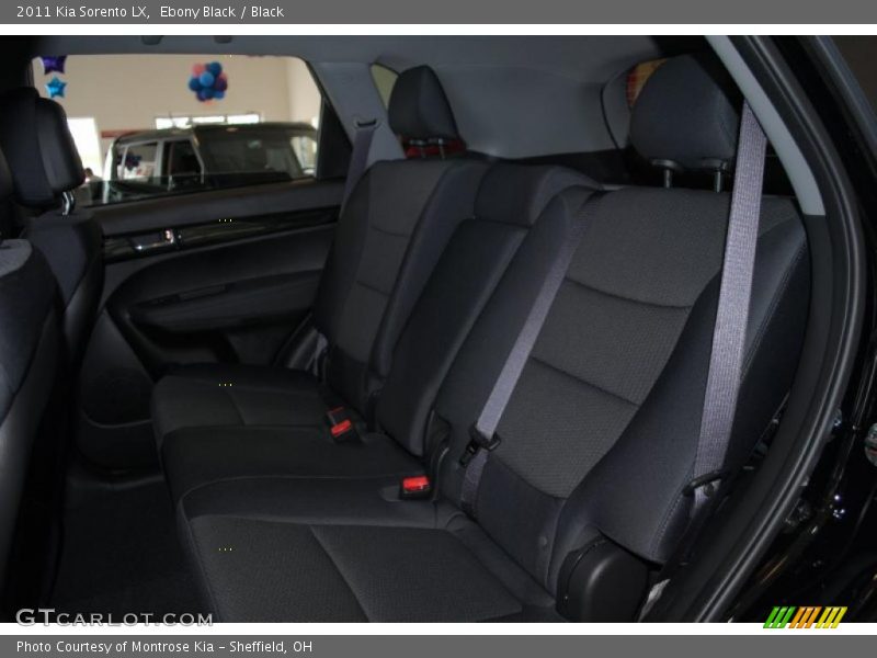 Ebony Black / Black 2011 Kia Sorento LX