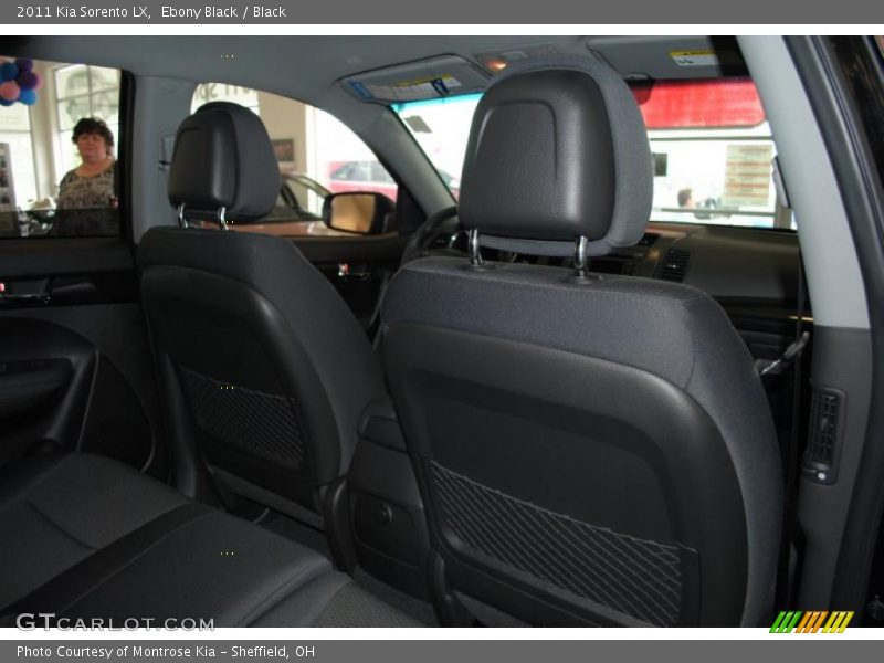 Ebony Black / Black 2011 Kia Sorento LX