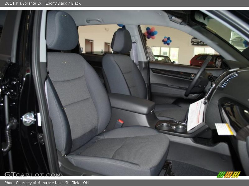 Ebony Black / Black 2011 Kia Sorento LX