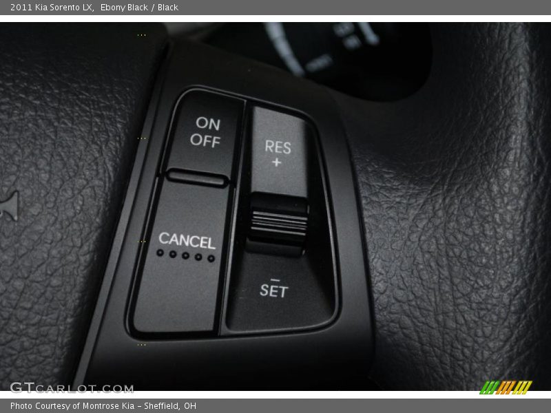 Ebony Black / Black 2011 Kia Sorento LX