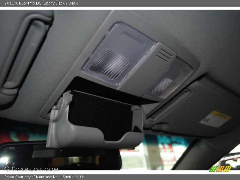 Ebony Black / Black 2011 Kia Sorento LX