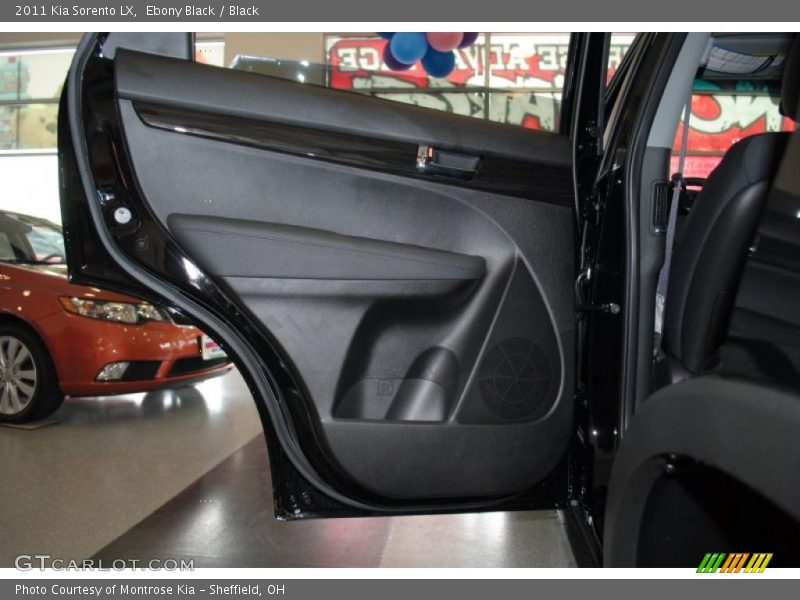 Ebony Black / Black 2011 Kia Sorento LX