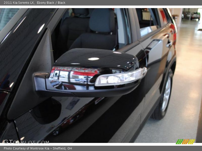 Ebony Black / Black 2011 Kia Sorento LX