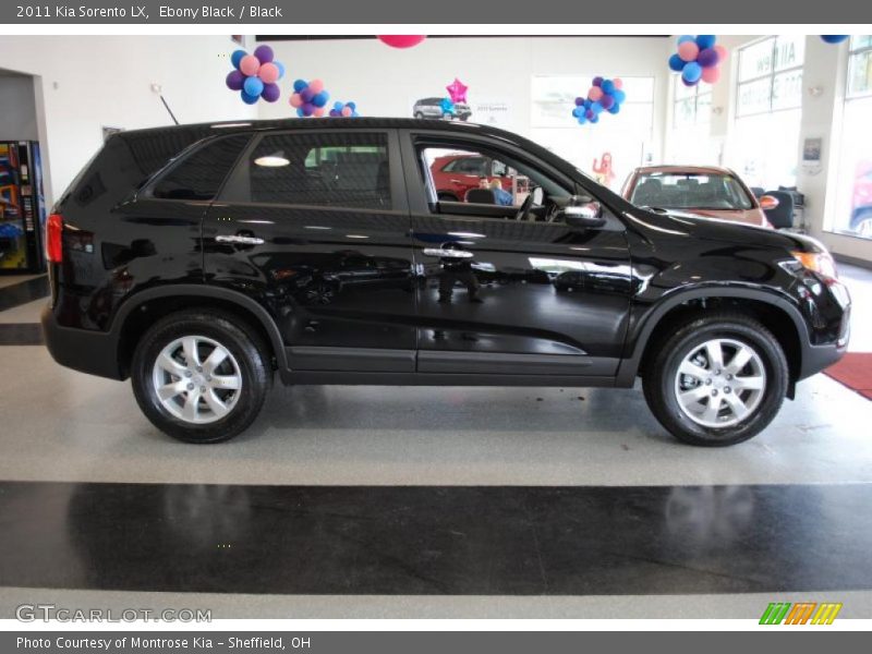 Ebony Black / Black 2011 Kia Sorento LX