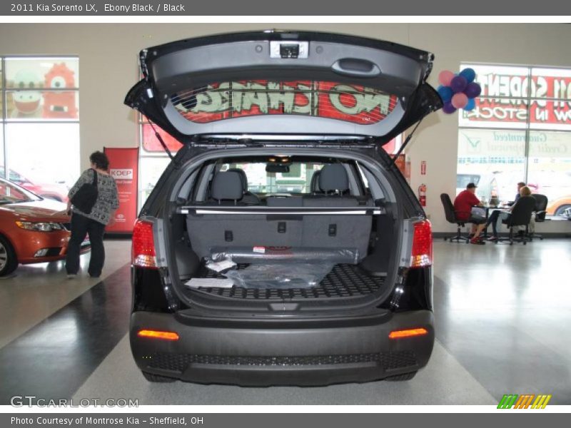 Ebony Black / Black 2011 Kia Sorento LX