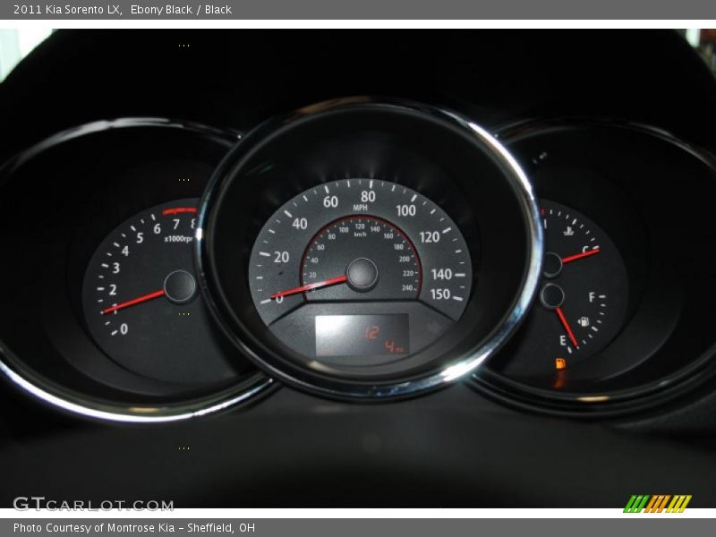 Ebony Black / Black 2011 Kia Sorento LX