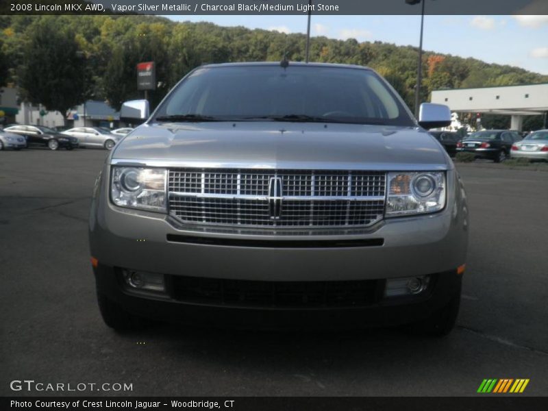 Vapor Silver Metallic / Charcoal Black/Medium Light Stone 2008 Lincoln MKX AWD