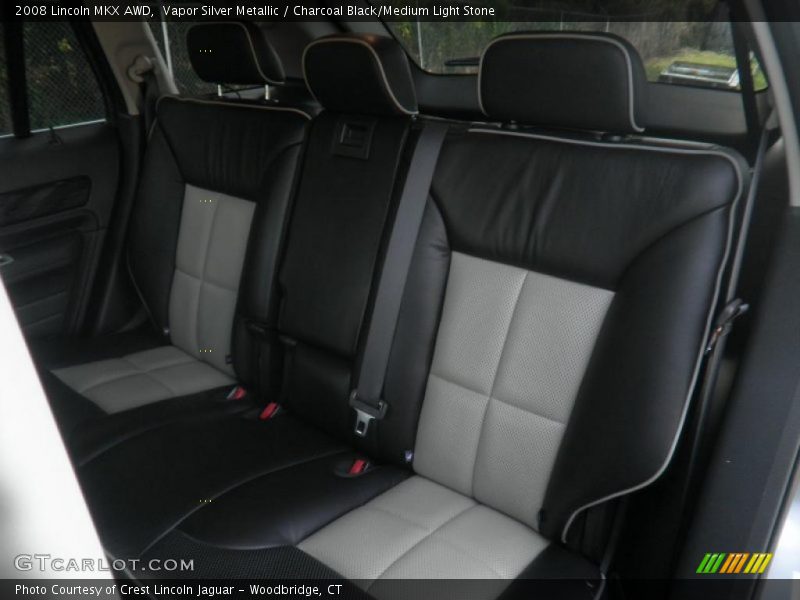 Vapor Silver Metallic / Charcoal Black/Medium Light Stone 2008 Lincoln MKX AWD